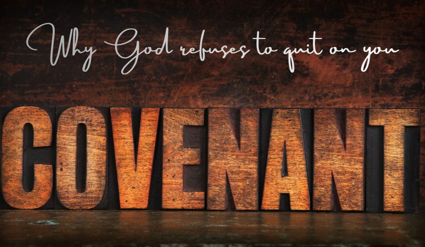 God pursues you, before you pursue Him